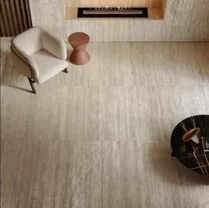 Living cu Gresie Travertin Materia Classica - imagine 2